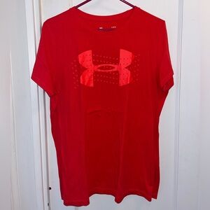 Red Under Armour T-Shirt